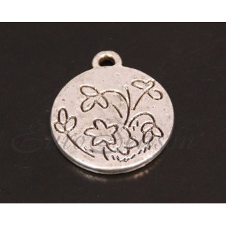Подвеска мет.№292 20х22мм цв.Silver (цена за 1шт)